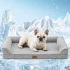 Dog Cooling Mat for Dogs or Cats, Leaf Shaped Pet Pad, 27X23 Inch
