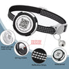 Cat Collar with Airtag Case & QR ID Tag Dual Protection Reflective Kitten Collar for Cats Gatos Apple Airtag GPS Accessories