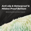 Anti Anxiety round Fluffy Plush Faux Fur Warm Washable Dog Bed & Cat Bed, Original Bed for Small Medium Large Pets,Used to Relieve Joints and Improve Sleep(20"/24"/27'') (20", Rainbow)