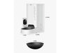 3 L Yumshare Solo Pet Automatic Feeder with Camera, for Cats&Dogs, 2.4G Wifi, 1080P with APP Control for Remote Feeding