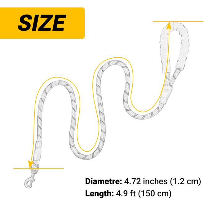 Pawvani™ Strong Reflective Dog Leash