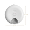 6 Meals Automatic Pet Feeder Smart Cat Food Dispenser for Wet & Dry Food Kibble Dispenser Accessories Auto Feeder for Cat